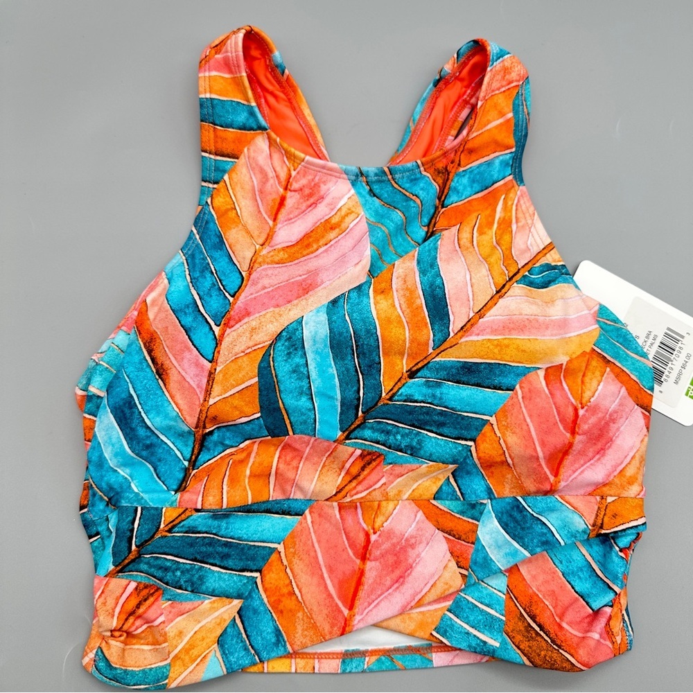 👉 Next Orange and White Swimwear